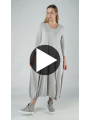 Bois rond Black Label - Robe ballon french terry - 1253250902