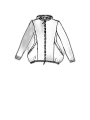 Rundholz Black Label - Hüftlange french terry jacke - 1253251104