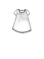Rundholz Black Label - T-shirt en jersey de lyocell en forme de A - 1253260507