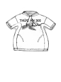 Rundholz Black Label - T-shirt large french terry avec impression placée - 1253290502