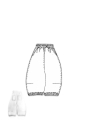 Rundholz Black Label - Ballonförmige baumwollvoile hose - 1253320109