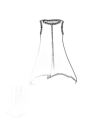 Rundholz Black Label - A-förmiges baumwollvoile top - 1253320807