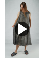 Rundholz Black Label - Weites baumwollvoile kleid - 1253320908