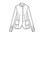 Rundholz Black Label - Taillierte mesh jacke - 1253341102