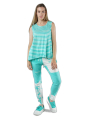 Rundholz Black Label - Hüftlanges papercotton jersey top mit streifendruck - 1253370804