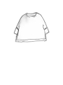 Rundholz Black Label - Hüftlanger high twist baumwoll pullover - 1253380702