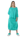 Rundholz Black Label - Hüftlanger high twist baumwoll pullover - 1253380702
