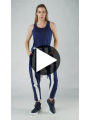 Rundholz Black Label - 7/8 lange baumwolltwill stretch hose mit streifendruck - 1253390111
