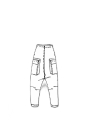 Rundholz Black Label - Schmale baumwolltwill stretch hose - 1253390123