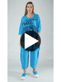 Rundholz Black Label - Gerade weite high twist jaquard stricktunika - 1253417004