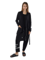 Rundholz Black Label - A-förmige high twist jaquard strickjacke - 1253417106