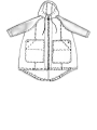 Rundholz Black Label - Hüftlange nylon jacke - 1253431102