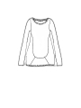 Rundholz Black Label - T-shirt en jersey de coton pima, longueur des hanches - 1253470507