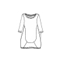 Rundholz Black Label - T-shirt droit en jersey de coton pima avec fronces - 1253470512