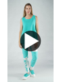 Rundholz Black Label - Hip-length pima cotton jersey top with ruffle - 1253470808