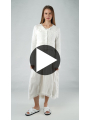 Rundholz Black Label - Flared nylon cardigan - 1253487102