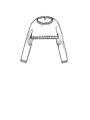 Rundholz Black Label - Kurzer leinen strick pullover - 1253500712