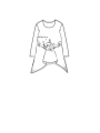 Rundholz Black Label - Ausgestellter baumwoll nylon strick pullover - 1253580709