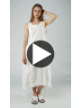 Rundholz Black Label - A-förmiges Cottonshape Kleid - 1253630913