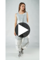 Rundholz Black Label - Flared slub jersey top with ruffle detail - 1253640803