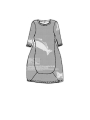 Rundholz Black Label - Ausgestelltes slubjersey kleid mit kräuselpartie - 1253640902