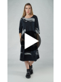 Rundholz Black Label - Расклешенное платье из тонкого трикотажа с оборками - 1253640902