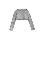 Rundholz Black Label - Kurzer leinen strick pullover - 1253730701