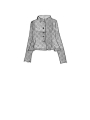 Rundholz Black Label - Gerade schmale leinen strickjacke - 1253737102