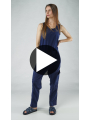 Rundholz Black Label - Straight narrow linen stretch pants - 1253830108