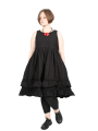 Privatsachen - Dress Schlankze - Noise cotton - Caviar - 251153