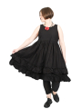 Privatsachen - Dress Schlankze - Noise cotton - Caviar - 251153