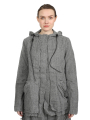 Rundholz DIP - gerade schmale Woll-Jacke - Pencil Melange - 2242211101