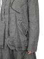 Rundholz DIP - gerade schmale Woll-Jacke - Pencil Melange - 2242211101