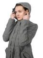 Rundholz DIP - gerade schmale Woll-Jacke - Pencil Melange - 2242211101