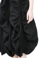 Rundholz - Linen and wool balloon dress - black - 2241110917