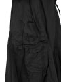 Rundholz Black Label - a-shaped cotton stretch tunic - Black - 2243631909