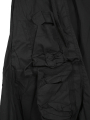 Rundholz Black Label - a-shaped cotton stretch tunic - Black - 2243631909