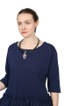 Rundholz Black Label - dress - navy - 1253290927