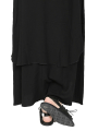 Pal Offner - Robe - Fluid Dress - Crêpe Georgette - Black - 2501.1101103.140004