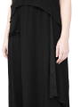 Pal Offner - Robe - Fluid Dress - Crêpe Georgette - Black - 2501.1101103.140004