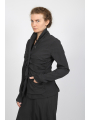 Rundholz - Taillierte Rundholz Jacke mit Raffungen und Knöpfen - 2251211102
