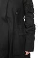 Rundholz DIP - manteau en jean écru avec poches surpiquées et col chemisier - black - 1252601212