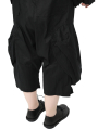 Rundholz - calf-length pants with low crotch and bubbles at the sides - black - 1251630104