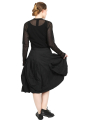 Rundholz - balloon-shaped stretch skirt with bubbles - black - 1251630312