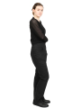 Rundholz - straight narrow stretch pants with classic crotch - black - 1251630109