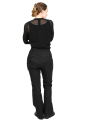 Rundholz - straight narrow stretch pants with classic crotch - black - 1251630109