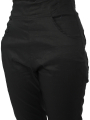 Rundholz - straight narrow stretch pants with classic crotch - black - 1251630109