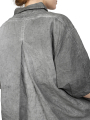 Rundholz - robe à manches courtes et col chemisier - pigment astéroïde - 1251670901