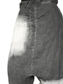 Rundholz - pantalon à entrejambe basse et poches plaquées à l'arrière - pigment astéroïde - 1251670103