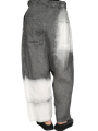 Rundholz - pantalon à entrejambe basse et poches plaquées à l'arrière - pigment astéroïde - 1251670103